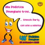 48^ Podistica Povegliano – Gnocchi party e vino self service.